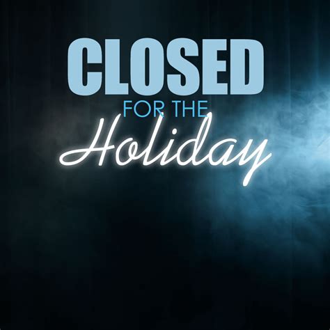 Tickets For Closed For The Holiday In Bloomington From Showclix