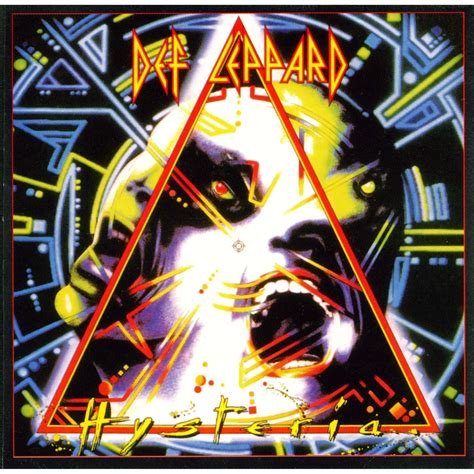 Def Leppard Hysteria Album Cover Poster 24 X 24 Inch Etsy