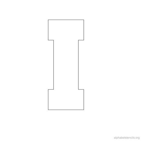 Pin On Font In Block Letter Template Free Block Letter Fonts Alphabet