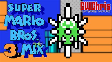 Super Mario Bros 3 Mix Rom Hack World 4 3 Custom Level Youtube