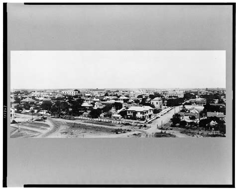 Brownsville Texas From Wireless Tower Fort Brown 1916 Rtexashistory