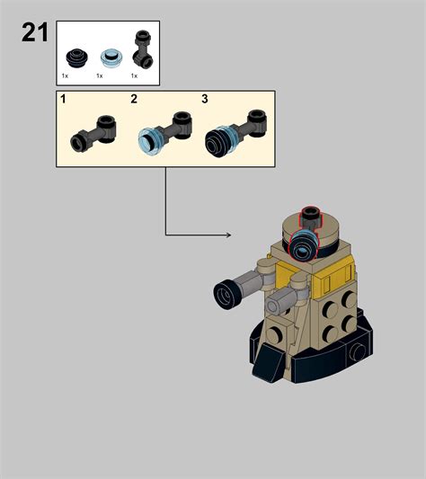 Lego Doctor Who Dalek Instructions
