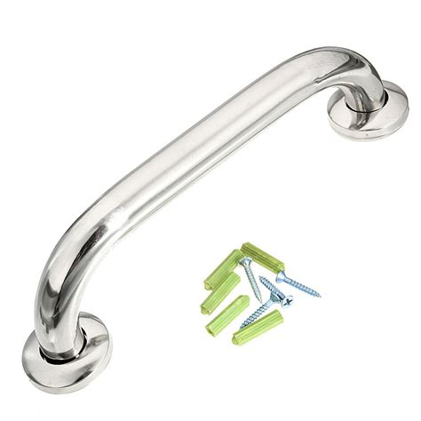 10 Stainless Steel Safety Grab Bar Handle Chrome Tub Handgrip For