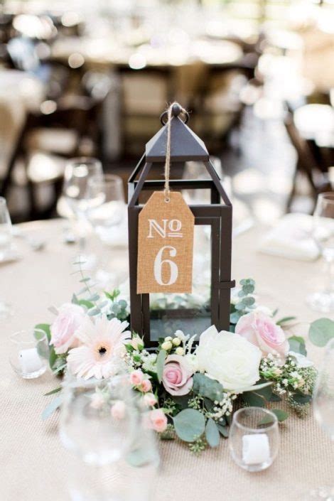 51 Unique Table Number Ideas For Wedding Receptions And Diys
