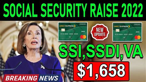 Bigger Social Security Checks 2022 Ssi And Ssdi Raise Update Youtube