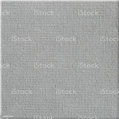 Gray Canvas With Realistic Grid Stock Illustration Download Image Now