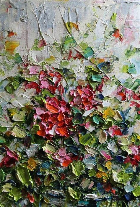 30 Beautiful And Soft Impressionism Impasto Painting Abstract
