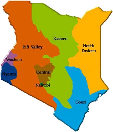 By collecting facts about the country and working with this map quiz, you can memorize the counties of kenya with ease! Map of Kenya illustrating Kenya provinces. | Download Scientific Diagram