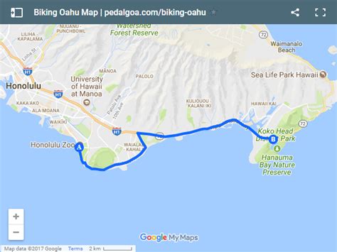 How To Get To Hanauma Bay By Bike Bike Snorkel Tour Oahu Hawaii
