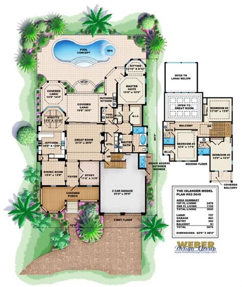 Beach House Plan Key West Style Olde Florida Design Florida House