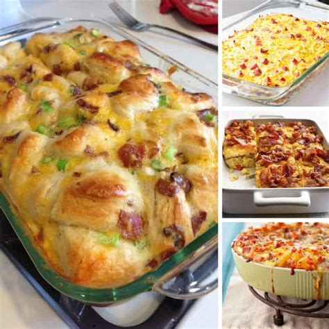 25 Easy Make Ahead Breakfast Casseroles For A Crowd Photos