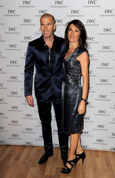 Sports Stars: Zinedine Zidane With His Wife Veronique Zidane In These