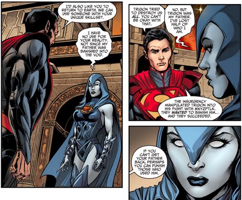 Superman Recruits Raven Injustice Gods Among Us Comicnewbies