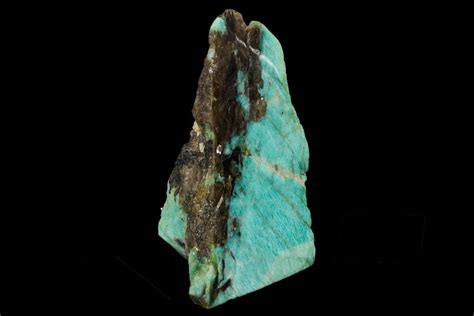 63 Tall Polished Amazonite Section Madagascar 129921 For Sale