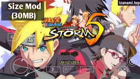 New Naruto Storm 5 Mod 30mb Ppsspp Android Offline Free Naruto