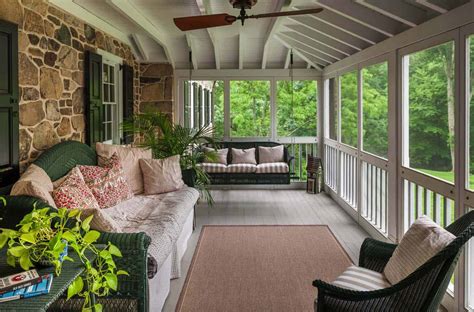 A garden slat wall project idea 8. 45 Amazingly cozy and relaxing screened porch design ideas