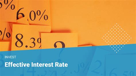 Effective Interest Rate How It Works