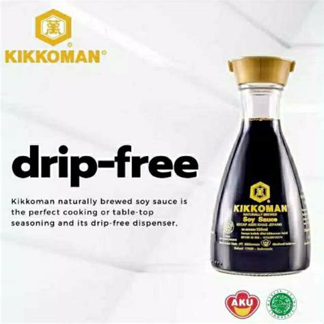 I had no idea this had an alcohol content. Kikkoman All Purpose Soy Sauce Dispenser Bottle Halal ...