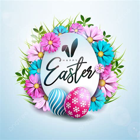 Colored Easter Eggs Vector Hd Png Images Colorful Easter Eggs And