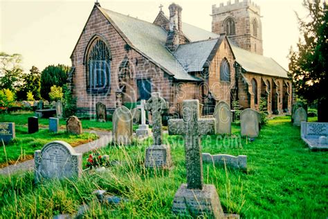 Photo Of Church Graveyard By Photo Stock Source Cemetery Tatenhall