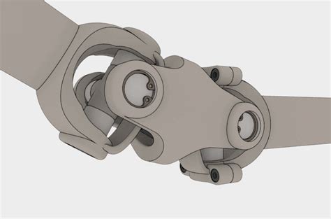 Double Cardan Joint 3d Cad Model Library Grabcad