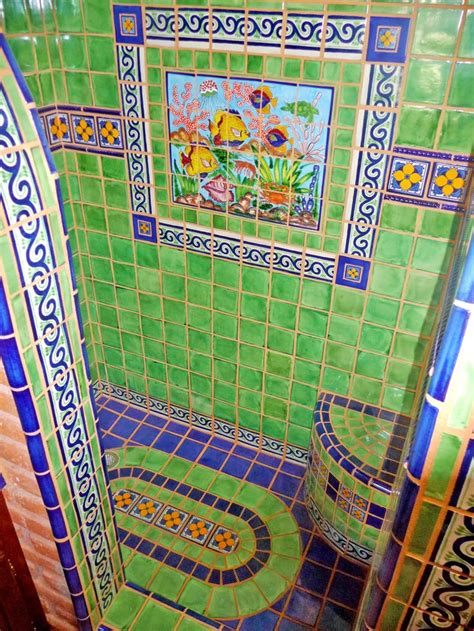 Alibaba.com offers you a variety of mexican tile bathroom to use for the exterior and interior of your premises. Bathroom shower using Mexican tiles by kristiblackdesigns ...