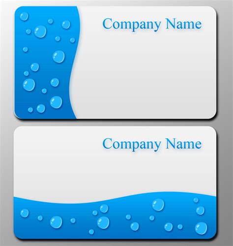 Blank Business Cards Templates Perfect Template Ideas