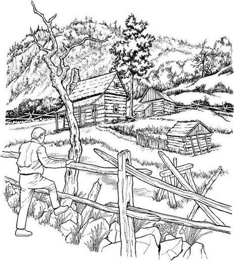 Dibujos de paisajes para adultos - Imagui