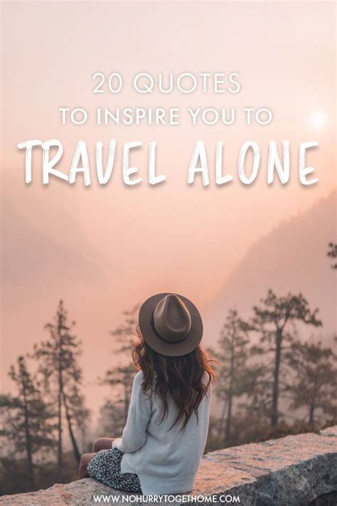 Lovely Alone Female Solo Travel Quotes