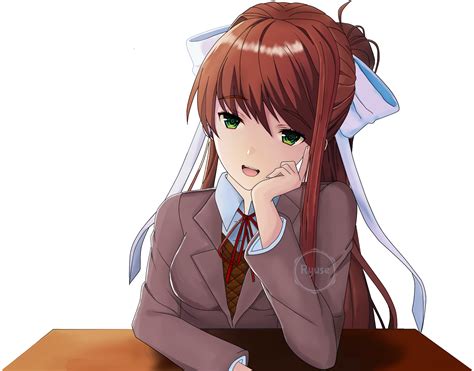 Download Hd View Fullsize Monika Image Ddlc Monika After Story