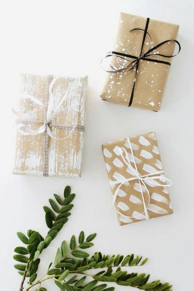 15 Christmas T Wrapping Ideas Using Brown Paper Simple And Beautiful