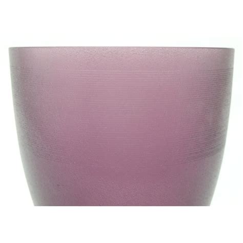 Large Purple Murano Glass Vase By Barbini Chairish