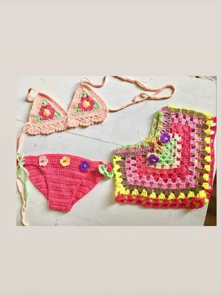 Biquini Croche Infantil Com Shorts Elo7 Produtos Especiais