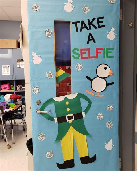 christmas door decorating contest school door decorations diy classroom decorations office