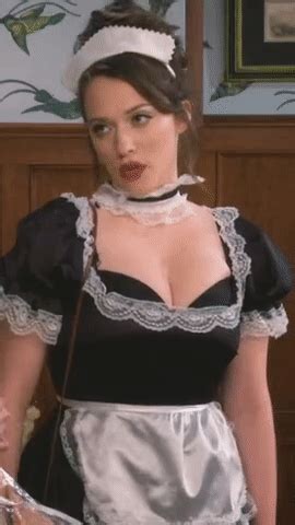 Lena Hotty Gif Kat Dennings French Maid