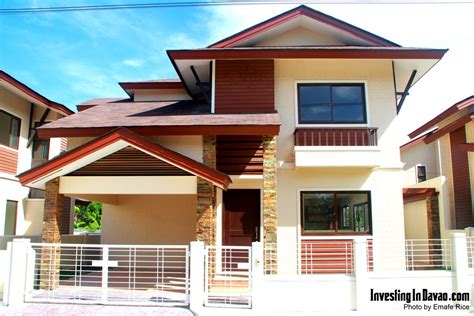 This Is Model House 7 In A Balinese Subdivision Located In Davao City