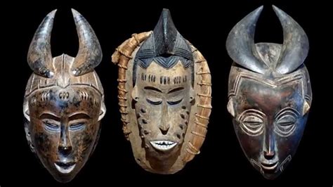 Les masques africains proposés sont faciles à faire avec les enfants, il suffit de suivre les. Masques africains de Côte d'Ivoire. - YouTube