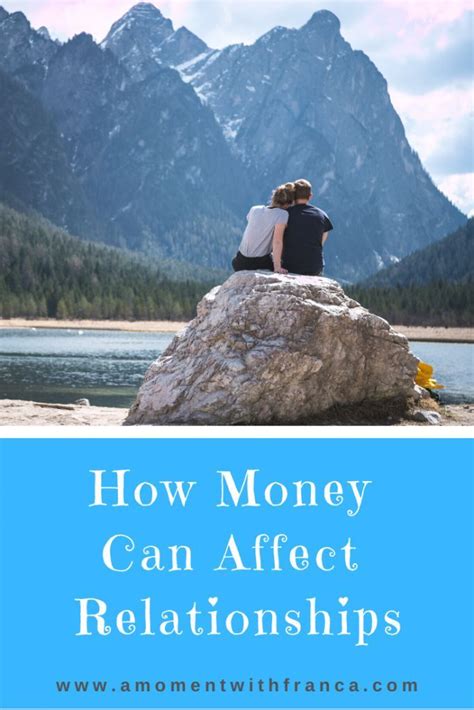 How Money Can Affect Relationships • A Moment With Franca