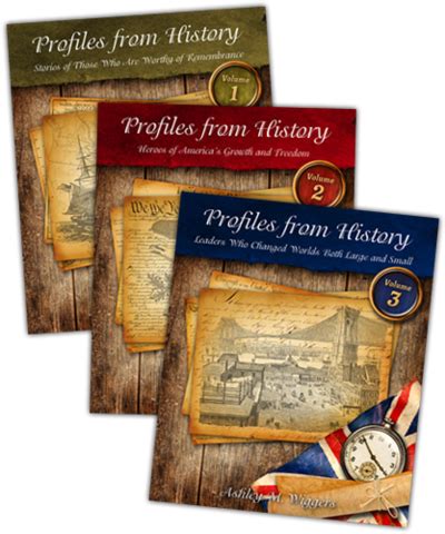 Profiles from History - Volume 1 | Homeschool history, History, History geography