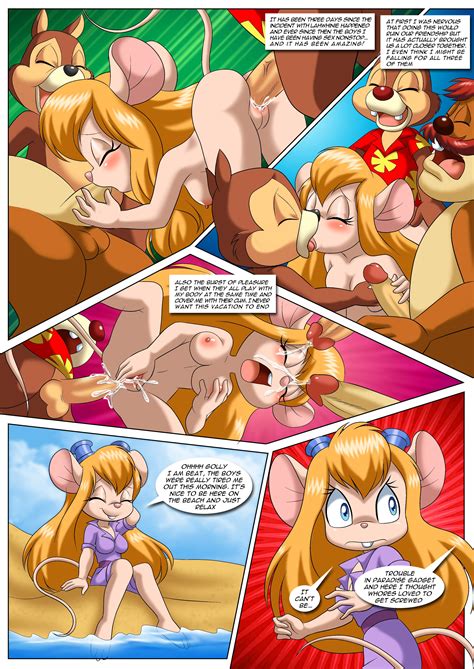 Rule 34 Bbmbbf Chip N Dale Rescue Rangers Disney Furry Gadget Hackwrench Lahwhinie Palcomix