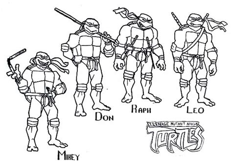 Explore our vast collection of coloring pages. Get This Free Teenage Mutant Ninja Turtles Coloring Pages ...