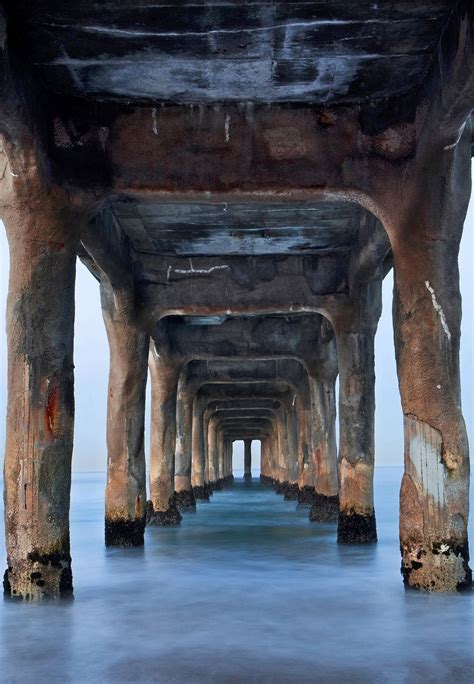Under The Pier And Dreaming — Bo Bridges Gallery Seascape Photography