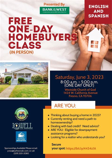 Homeownership Institute Workshop One Day In Person Only Westside