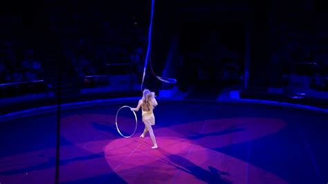 2618 Aerial Act With Hula Hoops Youtube