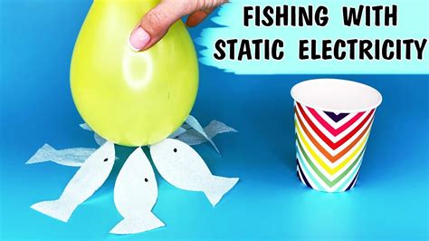 Physics For Kids Exploring Static Electricity Activity Youtube