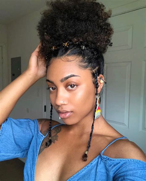Pinterest Baddiebecky21 Thebesthairstyle Natural Hair Styles