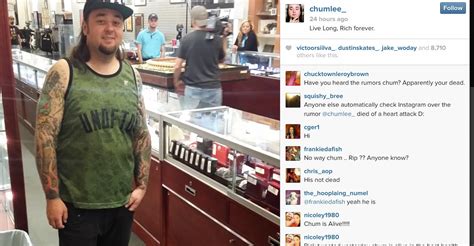 Pawn Stars Chumlee Is Alive Healthy And Another Celeb Death Hoax Victim