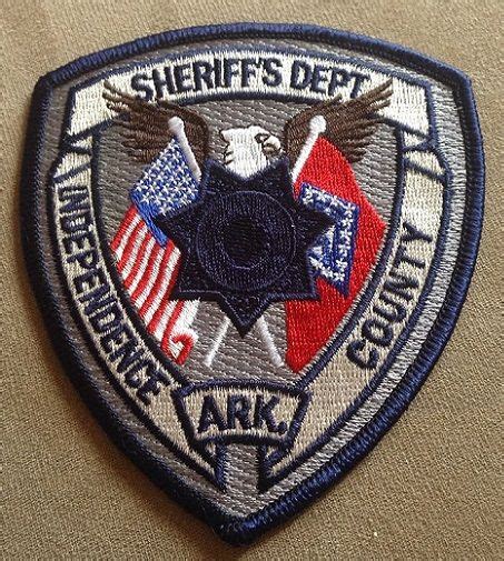 Independence County Sheriff Ar Police Patches Police Law Enforcement