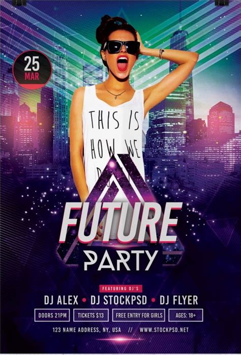 Free Party Flyer Templates For Photoshop Grossmoving