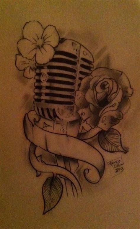 Tattoo Idea Microphone Microphone Tattoo Music Tattoos Small Tattoos
